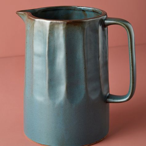 Earthy Ceramics, Pottery Pitcher, Ceramic Pitcher, Unique Ceramics, Pottery Ideas, Ceramic Pottery, Kiln, Bungalow, Stoneware