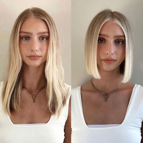 Beauty Launchpad on Instagram: “Boom 💥 Next-level bob from @saramay_level10 🔥 #beautylaunchpad” Hairstyles For Surgery, Surgery Hairstyles, Best Hair Stylist, Edgy Haircuts, Long To Short Hair, Luscious Hair, Short Blonde, Blonde Bobs, Short Blonde Hair