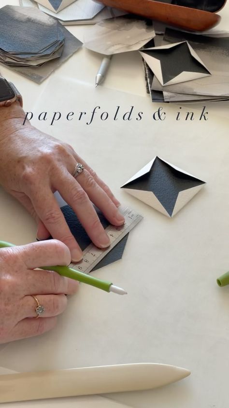 liz.sofield.artist on Instagram: Really excited about this one, black and grey ink. Paper folds for hand stitching. #commission Liz Sofield, Ephemera Diy, Paper Layering, Stitched Paper, Paper Folding Art, Stitching On Paper, Paper Things, Artist Instagram, Paper Weaving