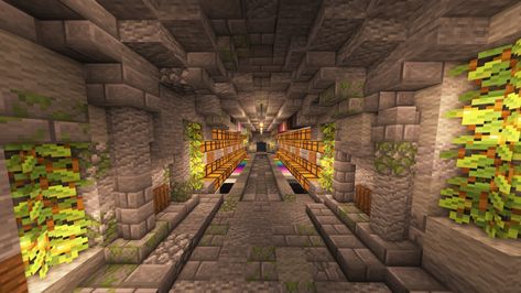 Underground Storage Minecraft, Underground Bunker Minecraft, Underground Minecraft Houses, Minecraft Underground Storage, Minecraft Tunnel Designs, Minecraft Tunnel, Blueprints Minecraft, Minecraft Storage, Minecraft Underground