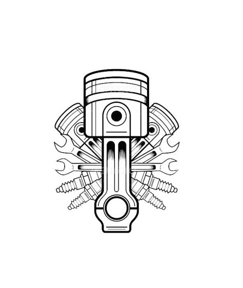 Mechanic Tattoo Ideas, Piston Tattoo, Engine Tattoo, Eaton Fuller, Wheel Tattoo, Mechanic Tattoo, Car Vector, Car Gear, Tattoo Art Drawings