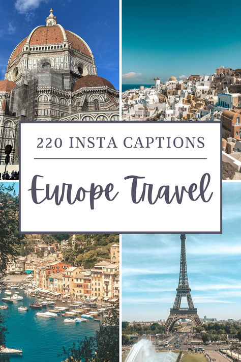 220 Europe Travel Instagram Captions: Funny & Short Ideas European Summer Instagram Captions, European Instagram Captions, Europe Travel Captions, Euro Summer Captions, Europe Trip Captions, European Summer Captions, Europe Instagram Captions, Travel Instagram Captions, Europe Travel Quotes