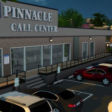 Functional Call Center | Sims 4 Build | AlexisAriel on Patreon Functional Lots Sims 4, Sims 4 Nail Salon Build, Sims 4 Build Download, Sims 4 Office Building, Sims 4 Mall, Sims 4 Functional Mods, Functional Cc Sims 4, Sims 4 Functional, Sims4 Accessories