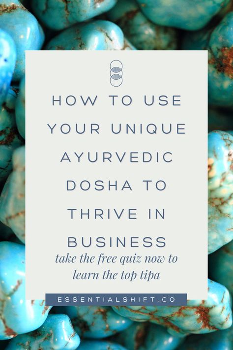 Apply ancient wisdom in your entrepreneurial life so your unique energy informs your strategy. Then watch your business thrive as you work in alignment to your true nature. The Dosha quiz only takes 3 minutes, yet offers so much insight. You'll be on the way to having a deeper understanding of your unique ayurvedic constitution. Armed with this wisdom you will then be able to start to make small changes to the way you work and live. You'll feel in flow, energised and abundant! Dosha Types, Ayurveda Dosha, Spiritual Awakening Stages, Dosha Quiz, Advertising Ideas, Spiritual Entrepreneur, Free Quiz, Healing Frequencies, Business Essentials