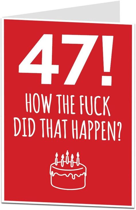 Happy 47th Birthday, Happy 44th Birthday, Birthday Sayings, 47th Birthday, 44th Birthday, 18th Birthday Cards, Happy Birthday Wishes Cards, Birthday Wishes And Images, Birthday Quotes Funny