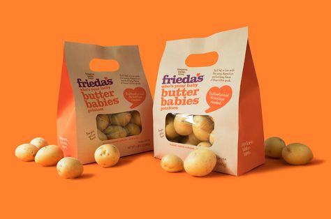 Potato Packaging Design, Potato Packaging, Fresh Produce Packaging, Fresh Food Packaging, Vegetable Packaging, Benefits Of Organic Food, Fresh Potato, Fruit Packaging, Healthy Nuts