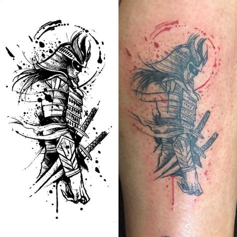 Semi Permanente, Samurai Tattoo, Tattoo Pattern, Fake Tattoos, Tattoo Ideas Design, Plant Design, Tattoo Stickers, Angel Tattoo Men, Armband Tattoo