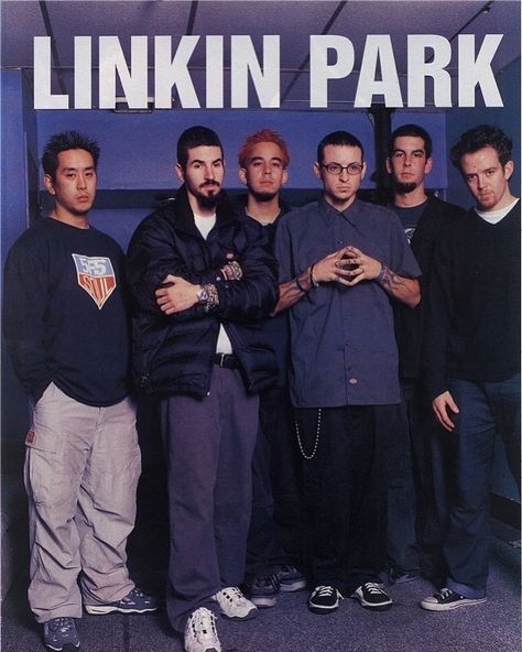 Linkin Park Poster, Linkin Park 2000, Joe Hahn, Linking Park, 90s Rock, Linkin Park Chester, Desain Editorial, Mike Shinoda, Kampot