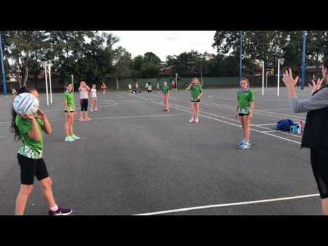 Netball Skills, Netball Coaching, Netball Training, Netball Games, Netball Drills, Pre Workout Stretches, Netball Coach, Passing Drills, Pe Activities