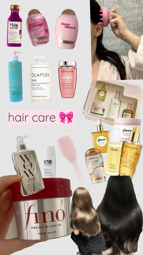 How do you have such healthy hair? #haircare #hairgoals Good Hair Routine, Hair Care Steps, Long Hair Care Routine, Braiding Supplies, Couple Oc, Haircare Routines, Black Hair Haircuts, Hair Care Ideas, Eco Styler Gel