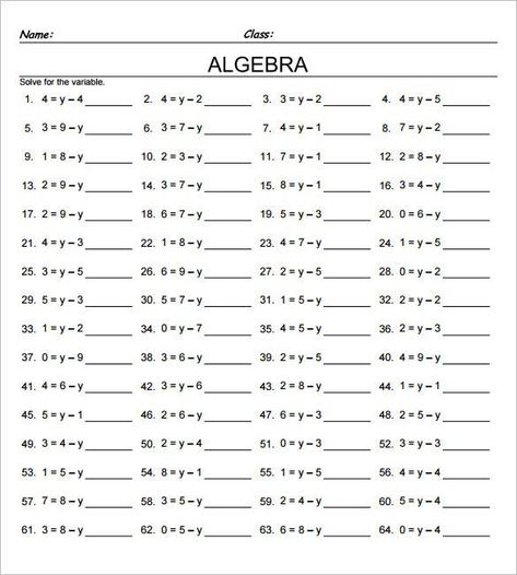 13+ 7th Grade Algebra Worksheet Templates – Free Word & PDF Documents Download | Free & Premium Templates Grade 7 Worksheets, Year 8 Maths Worksheets, 8th Grade Math Worksheets, 7th Grade Math Worksheets, Pre Algebra Worksheets, Printable Multiplication Worksheets, Seventh Grade Math, Math Expressions, Mathematics Worksheets