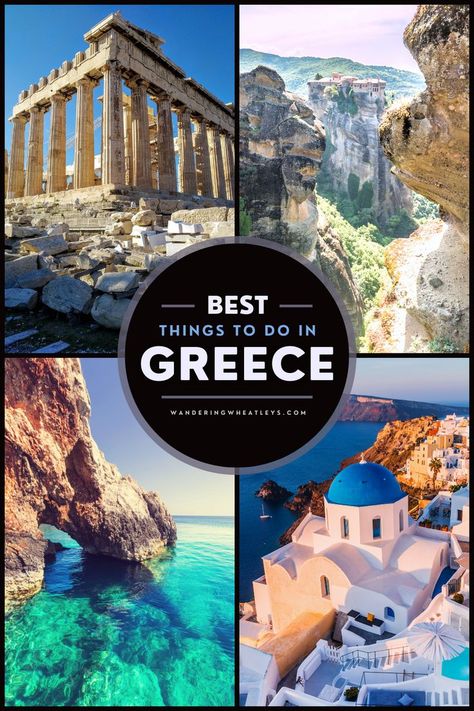 25 Best Things to do in Greece! Are you planning a Greece vacation? In this Greece travel guide you'll find the best places in Greece to visit, historic sites, festivals, and more! | museums in Greece | Greece holiday | Greece atttractions | sights in Greece | Greece things to do | Greek Islands to visit | where to go in Greece | Greece places | Greece festivals | what to eat in Greece | Greek cuisine | Greece hikes | Greece day trips | what to do in Greece | Greece activities | #Greece #Europe Greece Must Do, 5 Days In Greece, Greece Itenary, Things To Do In Crete Greece, What To Do In Greece, Greece Hikes, Los Greece, Greece Activities, Europe Planning