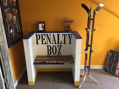 Hockey Nursery, Hockey Room Decor, Room Decor Girl, Hockey Bedroom, Hockey Room, Hockey Decor, Sports Decor, Man Cave Home Bar, Sports Room