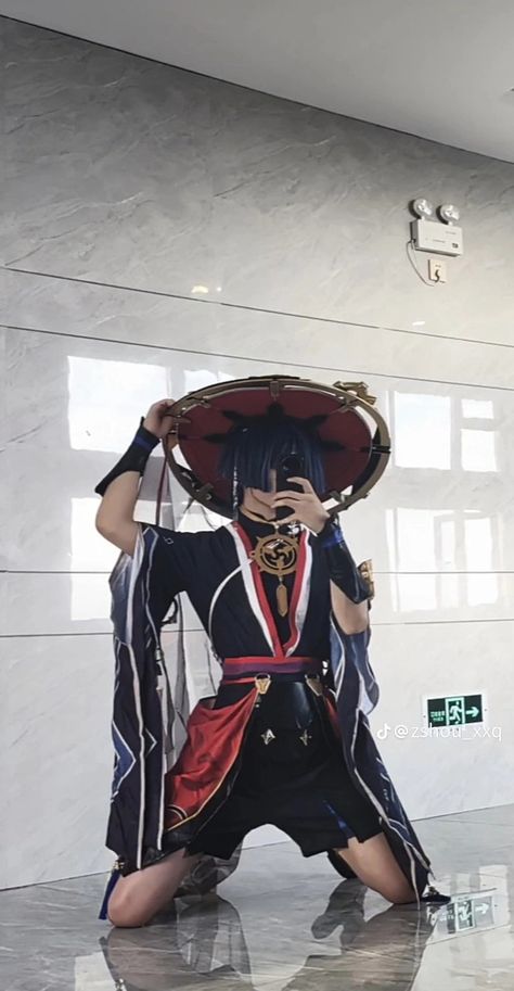 Xiaofan Zhang, Wanderer Cosplay, Scaramouche Cosplay, Genshin Cosplays, Cosplay Genshin, Kids Zoo, Chinese Aesthetic, Cosplay Cute, Wanderer Art