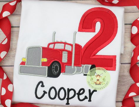 Semi Truck Birthday Party, Moose Birthday, Buffalo Plaid Birthday, Plaid Moose, Trucker Shirts, Truck Birthday, Firetruck Birthday, Elephant Birthday, Trucks Birthday Party