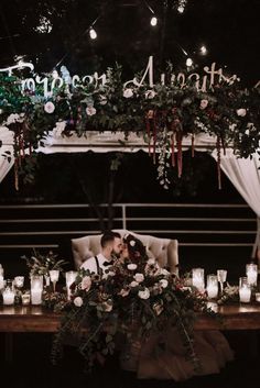 Backyard Wedding Reception, Southlake Texas, Moody Florals, Wedding Backyard Reception, Yosemite Wedding, Stunning Fashion, Goth Wedding, Dark Wedding, Moody Wedding