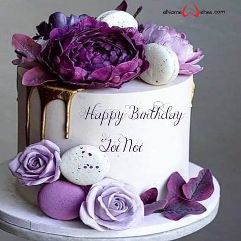 Add Name on Birthday Cake Image - Name Birthday Cakes - Write Name on Cake Images Happy Birthday Cakes For Women, Birthday Wishes Cake With Name, Happy Birthday Cake Writing, Name On Cake, Happy Birthday Wishes For Her, Birthday Cake Image, Write Name On Cake, Happy Birthday Flower Cake, Birthday Cake Write Name