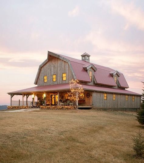 Reasons Why You Should Consider Buying Barn Houses (22 HQ Pictures) | Metal Building Homes Pole Barn House Kits, Gambrel Barn, Barn House Kits, Barn Homes Floor Plans, Gambrel Roof, Pole Barn House Plans, Barn Plans, Barn Design, Barn Style House