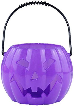 Amazon.com: Halloween Candy Basket Light Up Pumpkin Barrel Trick Treat Bucket Decorative Pumpkin Lights Props - Purple: Toys & Games Purple Toys, Basket Light, Decorative Pumpkin, Up Pumpkin, Light Up Pumpkins, Treat Bucket, Halloween Baskets, Candy Bucket, Purple Pumpkin