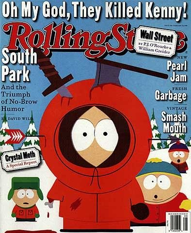 Matt Stone Trey Parker, 19 February, Trey Parker, Rolling Stone Magazine, Matt Stone, Eddie Vedder, Rolling Stone, South Park, Magazine