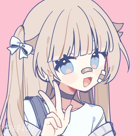 Blonde long haired girl pfp Cute Pfp, Cute Easy Doodles, Arte 8 Bits, Blonde Hair Girl, Girl Pfp, Chibi Girl, Cute Anime Chibi, Cute Kawaii Drawings, Bff Pictures