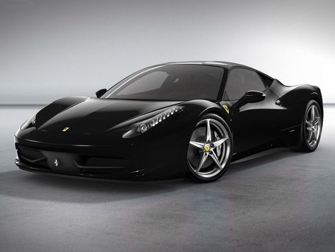 Black Ferrari 458 Ferrari 458 Italia Black, Black Car Wallpaper, E90 Bmw, Ferrari Black, Rings Mens, Sports Car Wallpaper, Car Hd, Luxury Car Rental, Ferrari 458 Italia