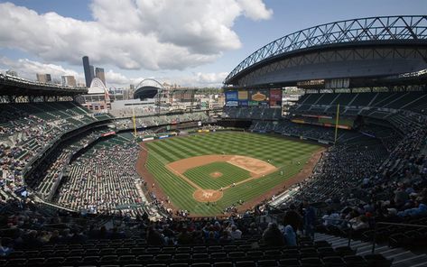 Download wallpapers Safeco Field, Seattle Mariners, Major League Baseball, MLB, baseball stadium, 4k, Seattle, USA #baseballstadium Trip With Boyfriend, Mariners Wallpaper, Baseball Things, Home Field Advantage, Baseball Buckets, Major League Baseball Stadiums, Safeco Field, Mlb Stadiums, Seattle Usa