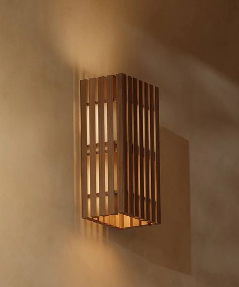 Parállilo Sconce | Stamatios | High-Quality Contemporary Design – TRNK Wooden Wall Lamp, Wooden Sconces, Wall Insert, Geometric Table, Wall Lamp Design, Greco Roman, Roman Columns, Small Table Lamp, The Mod