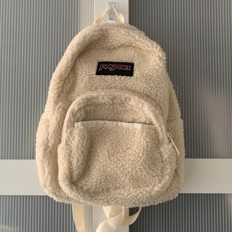 Small Bagpack Aesthetic, White Bagpack Aesthetic, Cute Mini Backpack Aesthetic, Kawaii White Backpack For Students, Mini Bags Aesthetic, Mini Backpack Aesthetic, Plushie Backpack Aesthetic, Y2k Handbag, Mochila Jansport