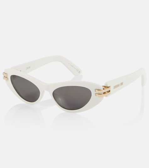 White Dior Sunglasses, Dior Things, Dior Eyewear, Sunglasses Dior, Alesha Dixon, Christian Dior Sunglasses, White Lenses, Acne Studio, Sunglasses White