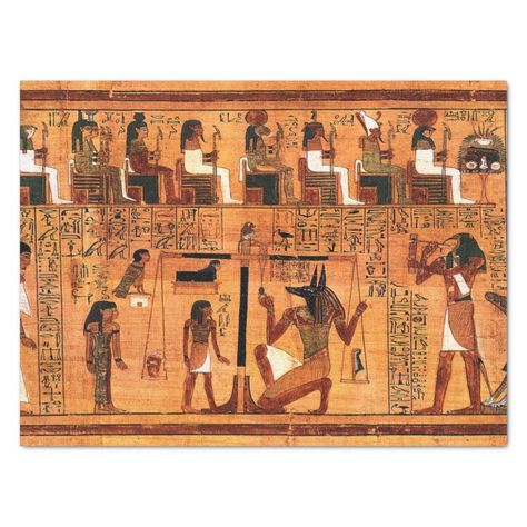 Egyptian Royal Papyrus Tissue Paper - Egypt Egyptian Papyrus, Book Of The Dead, Famous Pictures, Egyptian Hieroglyphics, Iron Wall Art, Mythology Art, Art Historian, Egyptian Art, Hippopotamus