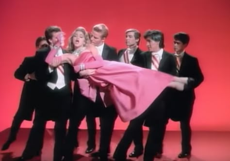 Material Girl Aesthetic, Madonna Material Girl, Mary Lambert, Long Books, Teen Celebrities, Gentlemen Prefer Blondes, Girls Pink Dress, Girls Music, Richard Gere