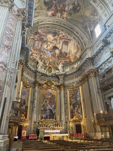 Ballroom Aesthetic, Pretty Church, Christian Weddings, Rome Wedding, Traditional Catholicism, Roman Church, Church Aesthetic, Future Job, Funny Travel