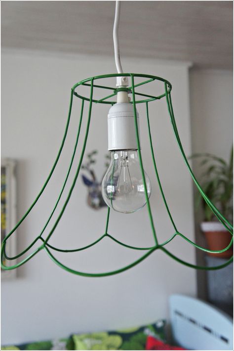 Wrought Iron Lights, Diy Furniture Projects, Wire Mesh, Furniture Projects, Lamp Design, Wrought Iron, Lamp Shade, Lamp Light, Diy Furniture