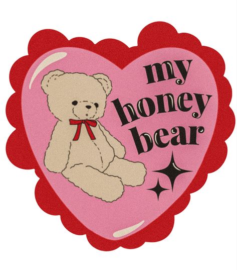 Aesthetic
Coquette
Girly Tv Wall Decor Ideas, Bear Sticker, Tv Wall Decor, Honey Bear, My Funny Valentine, Arte Sketchbook, Phone Layout, My Honey, Heart Stickers