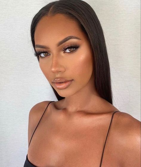 Bronze Makeup Look, Natural Prom Makeup, Glam Wedding Makeup, Wedding Makeup For Brown Eyes, Prom Eye Makeup, Formal Makeup, Radiate Confidence, Glam Makeup Look, Bold Makeup