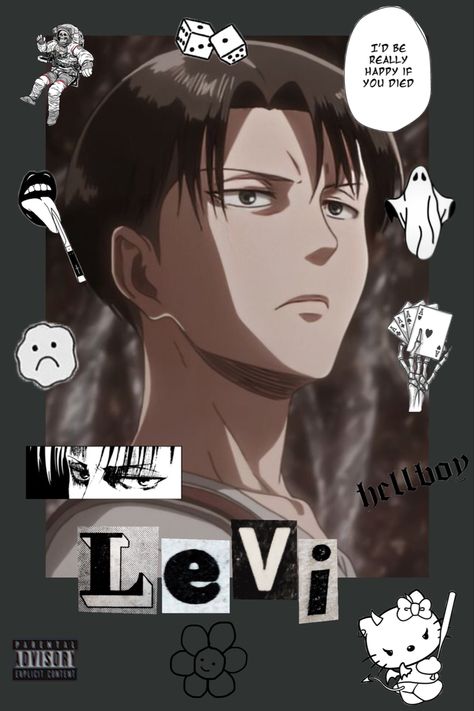 Levi Photocard, Anime Polaroid Aesthetic, Anime Polaroid, Anime Cards, Polaroid Aesthetic, Art Journal Challenge, Anime Wall Prints !!, Attack On Titan Aesthetic, Korean Anime