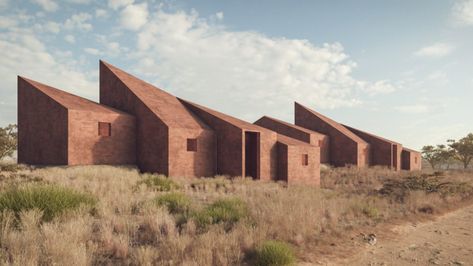 New York architect Marc Thorpe has developed a prototype house made from earth bricks, to house the makers of Moroso's M'Afrique furniture collection. Moroso Furniture, Live Work Space, Italian Furniture Brands, Rammed Earth, Solar Shades, Living Modern, Italian Furniture, Furniture Maker, Living Design