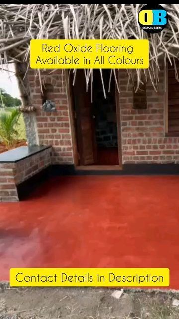 Delta Builders on Instagram Red Oxide Flooring, Oxide Flooring, All Colour, Traditional House Plans, November 30, Colour Red, Traditional House, All The Colors, House Plans