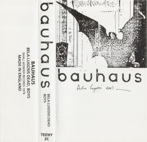 Bauhaus Bela Lugosi's Dead, 80’s Punk, Brand Chocolate, Skateboard Photography, Tape Design, Zine Design, Blue Monday, Tape Deck, Graphic Inspiration