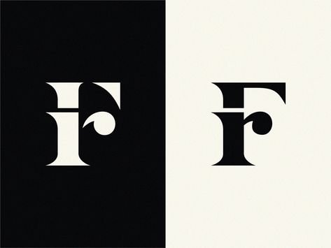 F Aesthetic Letter, F Typography, Rf Logo, F Logo Design, F Monogram, Brand Style Board, Dream Logo, Fiverr Logo, F Logo