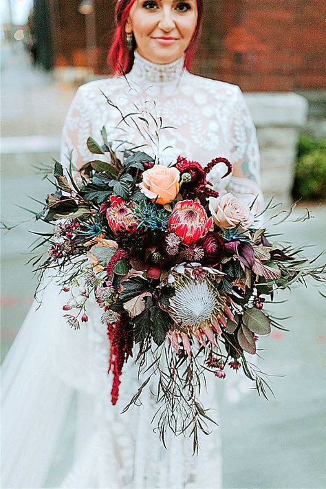 Share one elegant wedding bouquet in your flower inspo.#romanticwedding #elegantwedding #bridalinspo Maximalist Wedding Bouquet, Ethereal Bridal Bouquet, Abstract Bridal Bouquet, Editorial Wedding Bouquet, Editorial Bridal Bouquet, Elegant Wedding Bouquets, Bridal Inspo, Fairy Tale Wedding, Ethereal Beauty