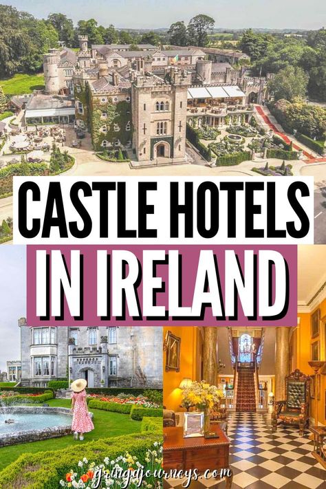 Discover the 20 best castle hotels in Ireland, ranging from five-star luxury accommodations, like Ashford Castle and Dromoland Castle, to more budget-friendly options, such as Markree Castle in County Sligo and Lough Eske Castle in County Donegal. We've also put together a map of castle hotels in Ireland so you can easily find them all. | hotel castles in Ireland | Ireland castle stays | castle hotels near dublin Dromoland Castle Ireland, Castles To Stay In Ireland, Markree Castle, Waterford Castle, Balcony Painting, Lough Eske Castle, Castle Hotels In Ireland, Ireland Castle, Ireland Hotels