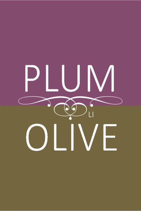 plum | olive ღ LI Plum Paint Colors, Plum Paint, Olive Design, Deep Winter Colors, Color Combinations For Clothes, Color Collage, Romantic Colors, Brand Color Palette, Color Palate