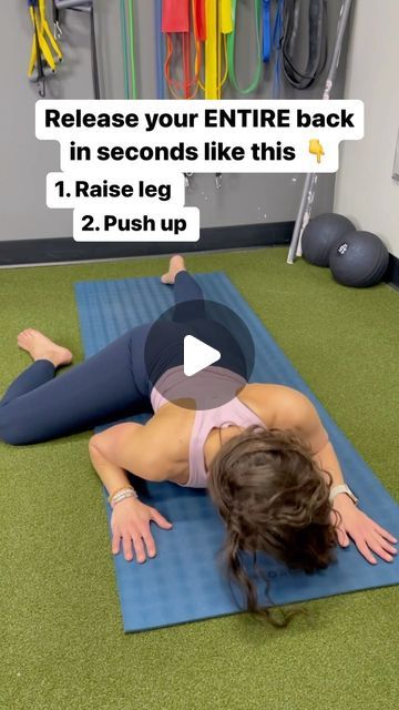 Cracking Your Back, Back Release, Low Back Pain Relief, Back Stretching, Mobile Spa, James Moore, Back Stretches For Pain, Upper Back Pain, Easy Stretches