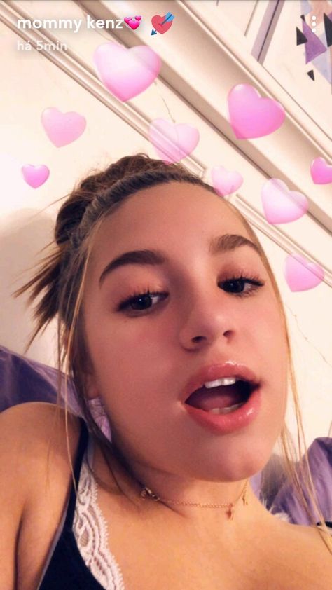 Kenzie Ziegler Snapchat, Mackenzie Ziegler Snapchat, Dance Moms Mackenzie, Mack Z, Dance Moms Facts, Maddie And Mackenzie, I Love You Girl, Kenzie Ziegler, Teen Celebrities