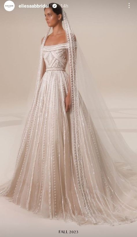 Bridal Trends 2023, Ellie Saab Wedding, Dress Fall 2023, Elie Saab Wedding Dress, Wedding Dresses Zuhair Murad, Zuhair Murad Bridal, Elie Saab Bridal, Zuhair Murad Dresses, Muslimah Wedding Dress