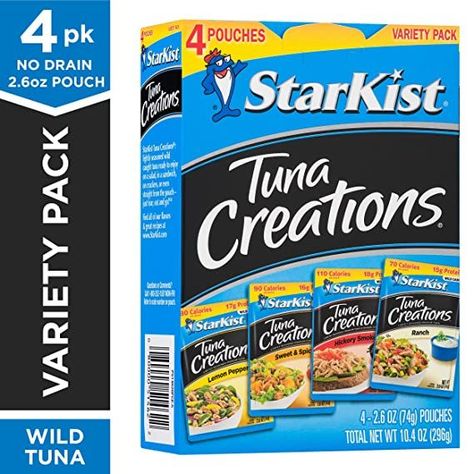 Ranch Tuna, Starkist Tuna, Canned Meat, Html Color, Lemon Pepper, Lean Protein, Protein Sources, Body Color, Variety Pack