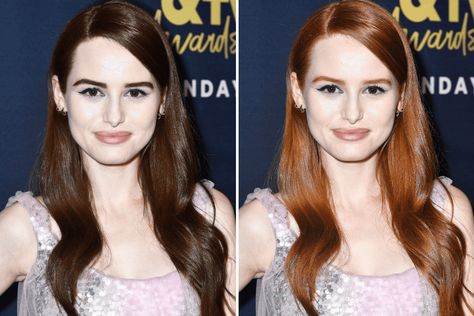 Can You Recognize These 8 Redhead Celebs Without Their Red Hair? Redhead To Brunette, Brunette Going Redhead, Red Head Brown Eyes, Brunette To Redhead, Heather Graham Hair, Redhead In Green Dress, Ginger Hair Tan Skin, Iconic Red Heads, Brunette To Red Hair