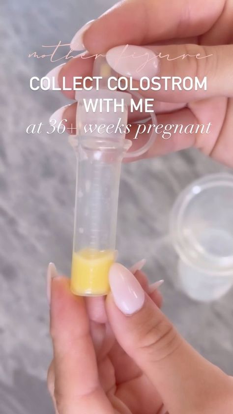 COLLECT COLOSTRUM WITH ME At 36+ weeks pregnant! There are so many benefits to collecting colostrum especially if you for see a nicu stay or May end up with a c-section (some mamas struggle getting their milk in after a cesarean) However, it is not for everyone and sometimes the benefits do not outweigh the risks so always check with your doctor and I strongly suggest working with a breastfeeding professional before you start. I am not a doctor or a breastfeeding professional. Just a mama w Collect Colostrum, 36 Weeks Pregnant, 36 Weeks, Mom Things, Sick Baby, Weeks Pregnant, C Section, A Doctor, Milk